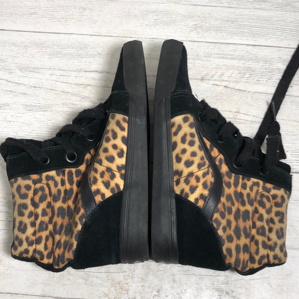 Vans Wedge Suede & Canvas